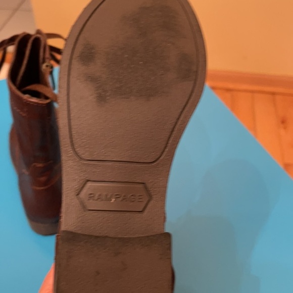 Rampage Women's Jespon Lace Up Mid-Calve Boots Size 6M - Picture 12 of 13